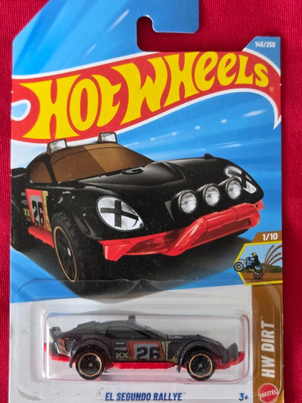 2026 HOT WHEELS, EL SEGUNDO RALLYE, #1, MINT IN THE PACKAGE!!!
